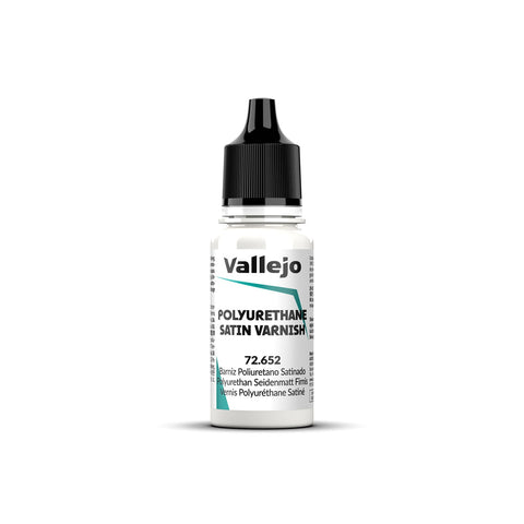 Vallejo: Auxiliary - Polyurethane Satin Varnish - VAL72652 - 18ml