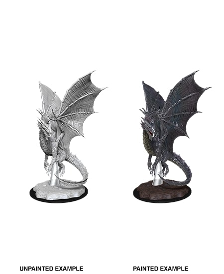 Nolzur's Marvelous Miniatures: Young Silver Dragon