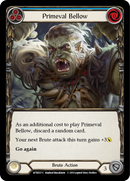 Primeval Bellow (Blue) [WTR037-C] Alpha Print Rainbow Foil