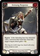 Ironsong Response (Red) [WTR132-C] Alpha Print Rainbow Foil