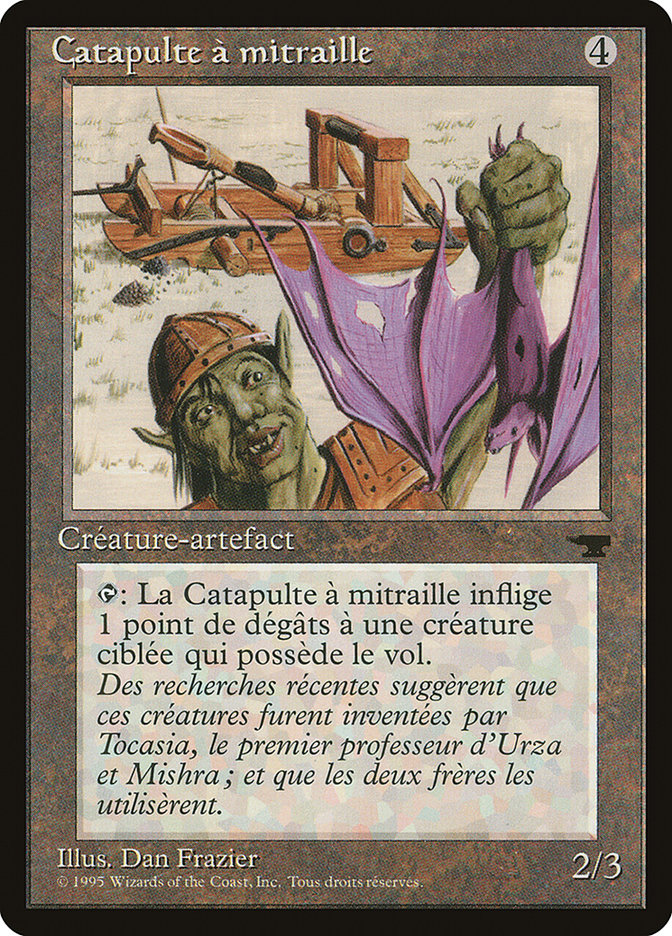 Grapeshot Catapult (French) - "Catapulte a mitraille" [Renaissance]