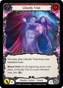 Ghostly Visit (Red) (Rainbow Foil) [U-MON203-RF] Unlimited Rainbow Foil