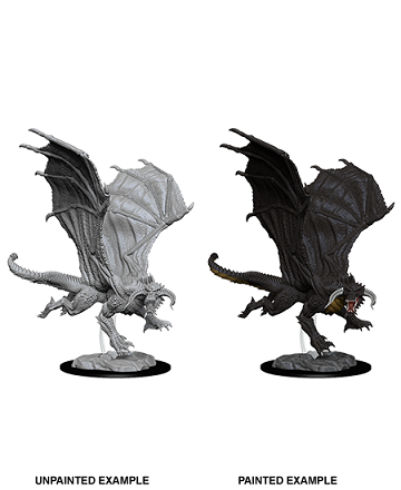 Nolzur's Marvelous Miniatures: Young Black Dragon