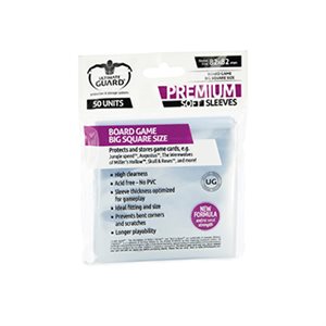 Ultimate Guard Premium Big Square Board Game Sleeves (82mmx82mm)