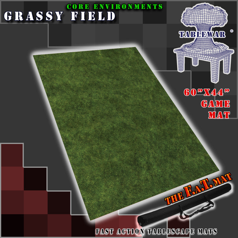 F.A.T. Mats - Grassy Field - 60" x 44"