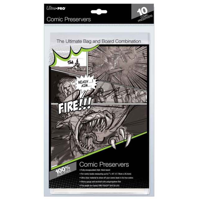 Comic Preserver 7" X 10"