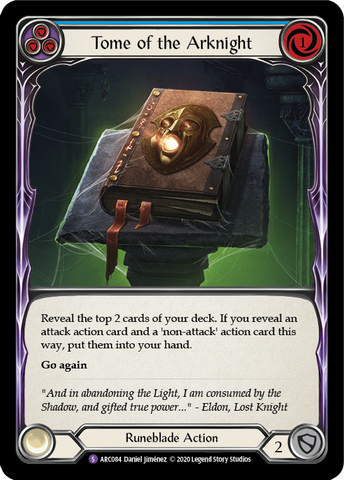Tome of the Arknight [ARC084] Unlimited Edition Rainbow Foil