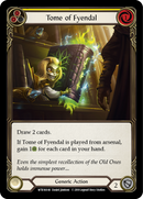 Tome of Fyendal [WTR160-M] Alpha Print Rainbow Foil