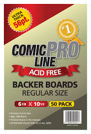 Comic Pro Line Regular Boards 56pt