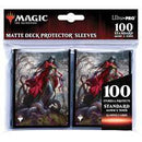 MTG Matte Deck Protector 100 Standard Sleeves - Geyadrone