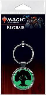 Magic The Gathering Keychain Green Mana