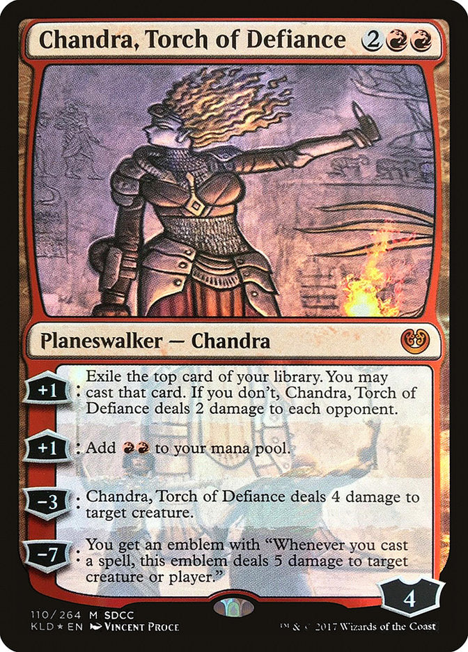 Chandra, Torch of Defiance [San Diego Comic-Con 2017]