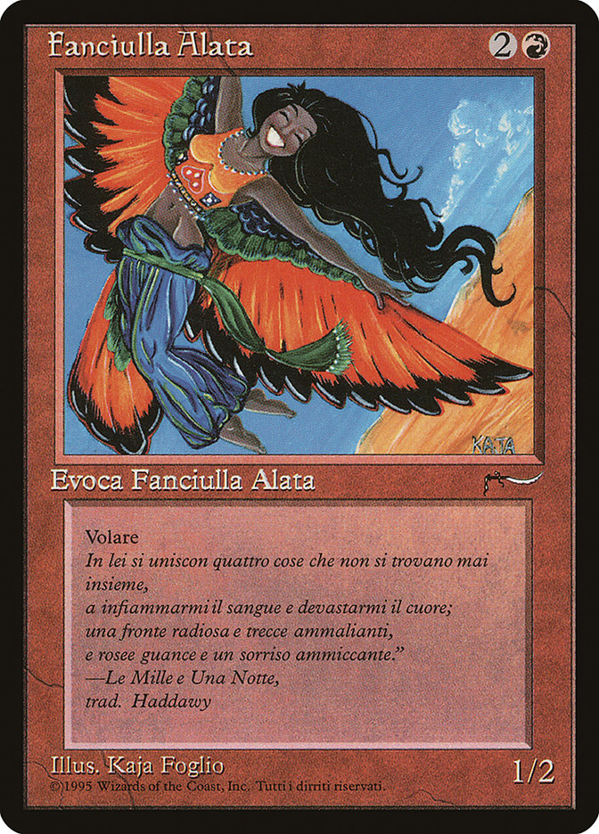 Bird Maiden (Italian) - "Fanciulla Alata" [Rinascimento]