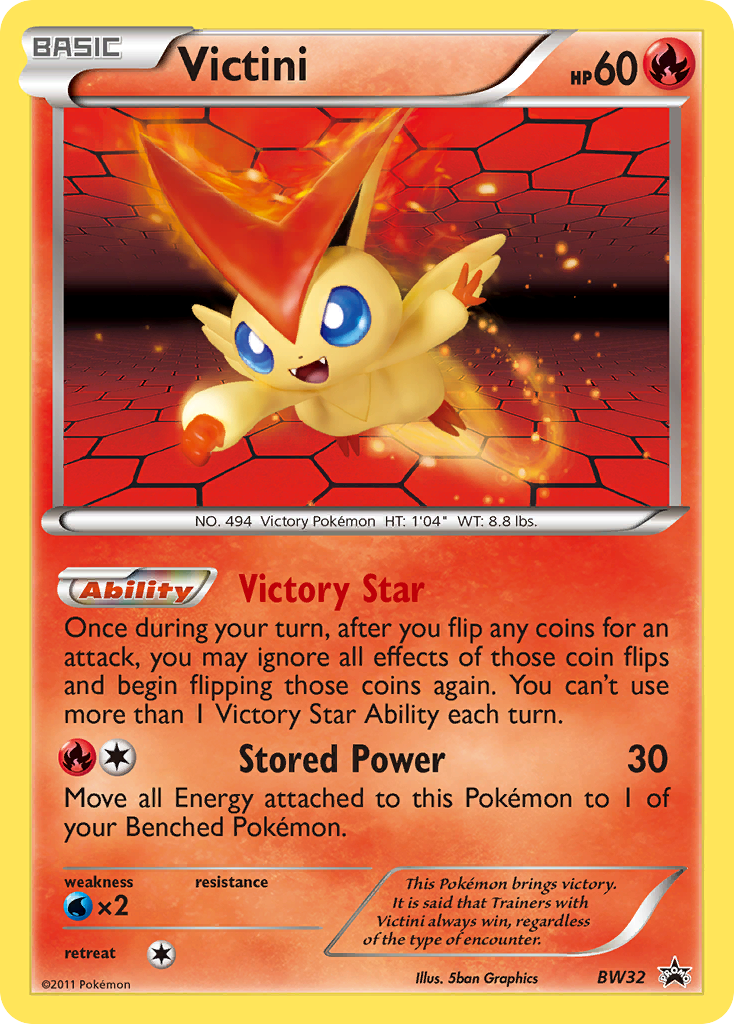 Victini (BW32) [Black & White: Black Star Promos]