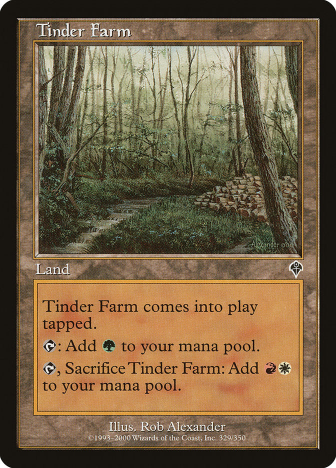 Tinder Farm [Invasion]