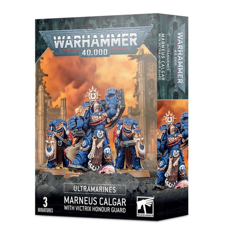 Ultramarines Marneus Calgar with Victrix Honour Guard