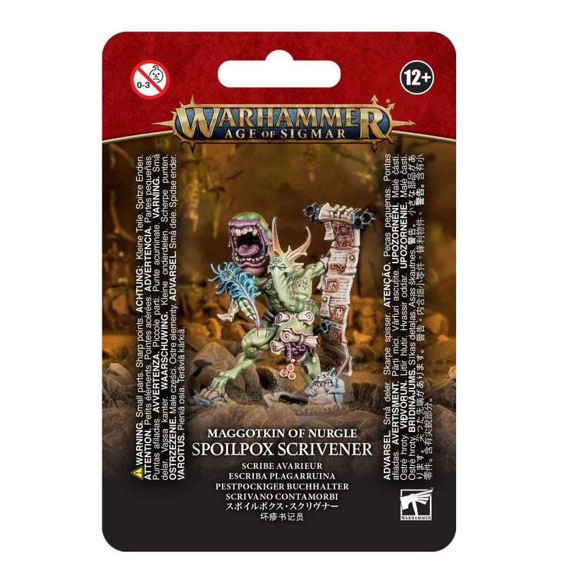 Maggotkin of Nurgle Spoilpox Scrivener