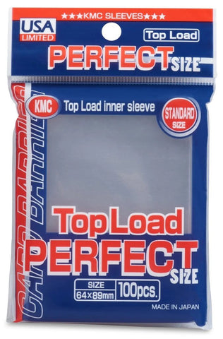 KMC Perfect Fit Sleeves / Perfect Size - 100 Count - MTG Magic the