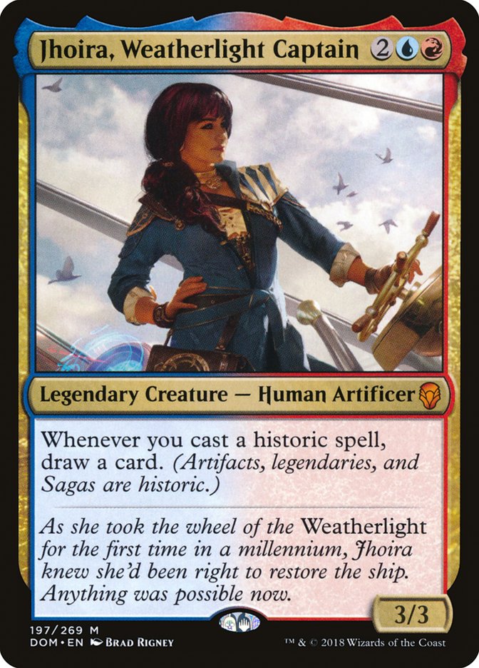 Jhoira, Weatherlight Captain [Dominaria]