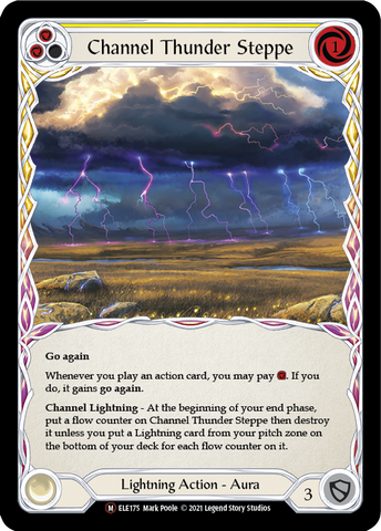 Channel Thunder Steppe [U-ELE175] Unlimited Rainbow Foil