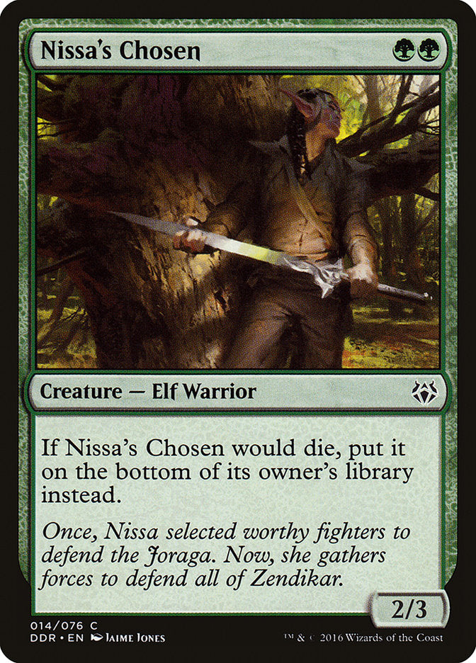 Nissa's Chosen [Duel Decks: Nissa vs. Ob Nixilis]