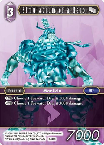 Simulation of a Hero - 3-117C - Foil