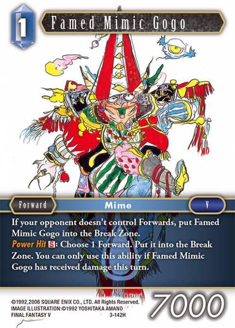 Famed Mimic Gogo - 3-142H