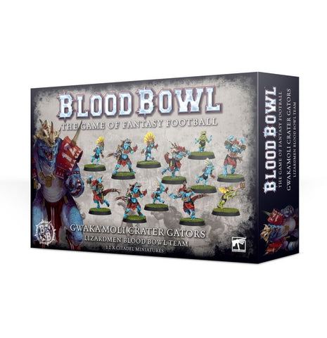 Blood Bowl Lizardmen Team: The Gwaka'Moli Crater Gators