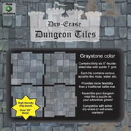 Role 4 Intiative - Dungeon Tiles - Graystone: 36  5" Squares