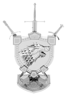 Metal Earth Iconx - Game of Thrones: House Stark Sigil