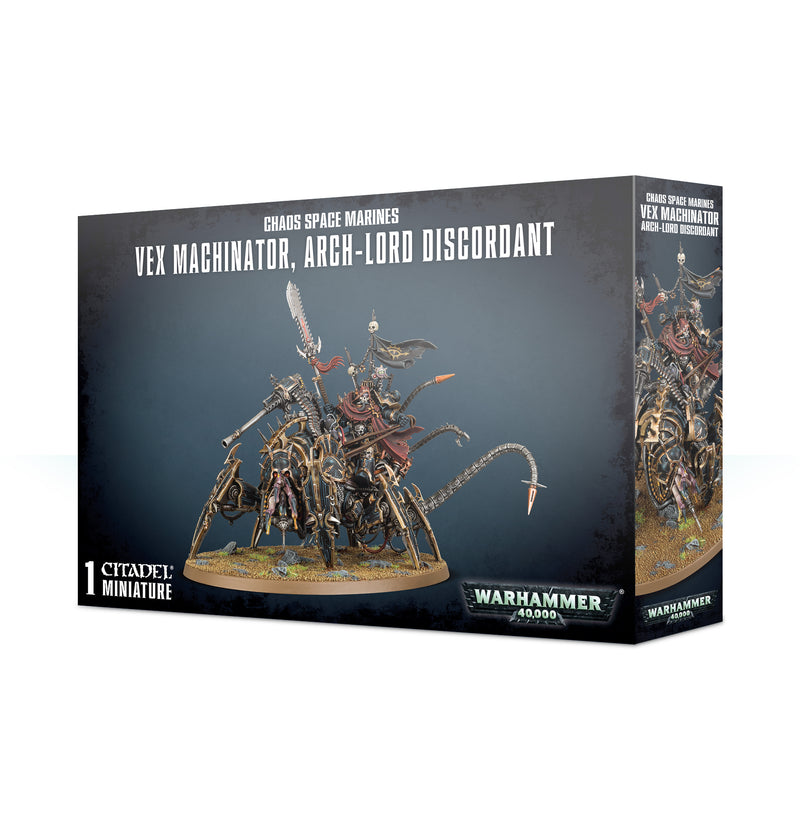 Chaos Space Marines Lord Discordant on Helstalker