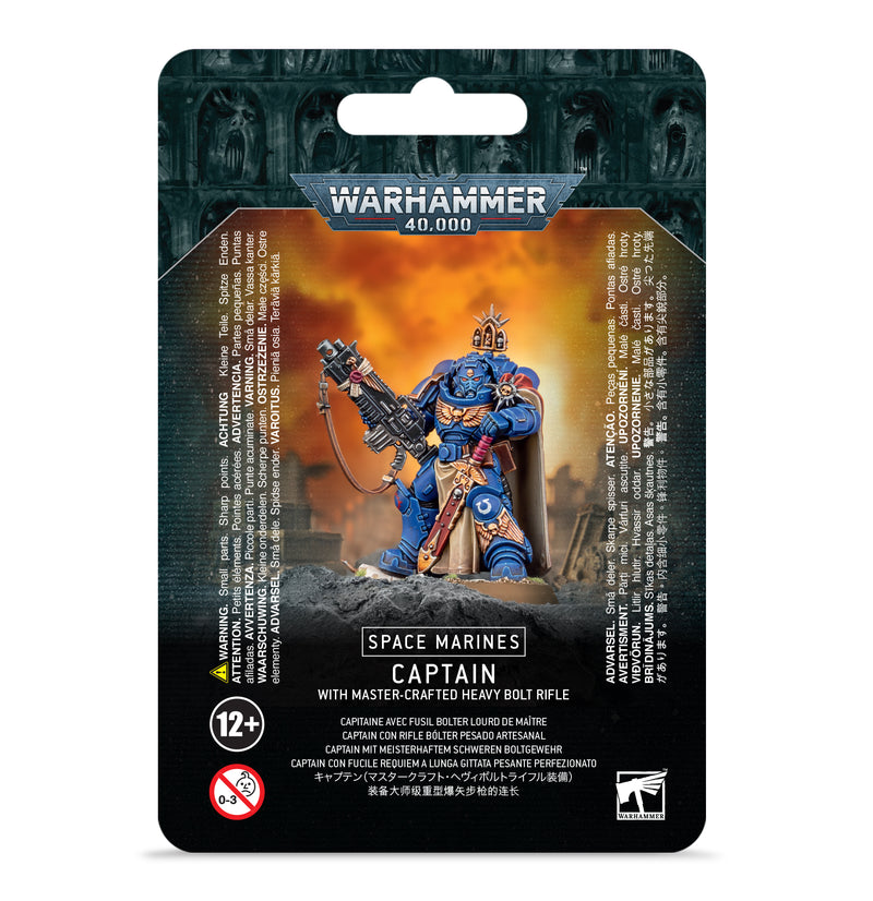 Space Marines Captain with Master-Crafted Heavy Bolt Rifle