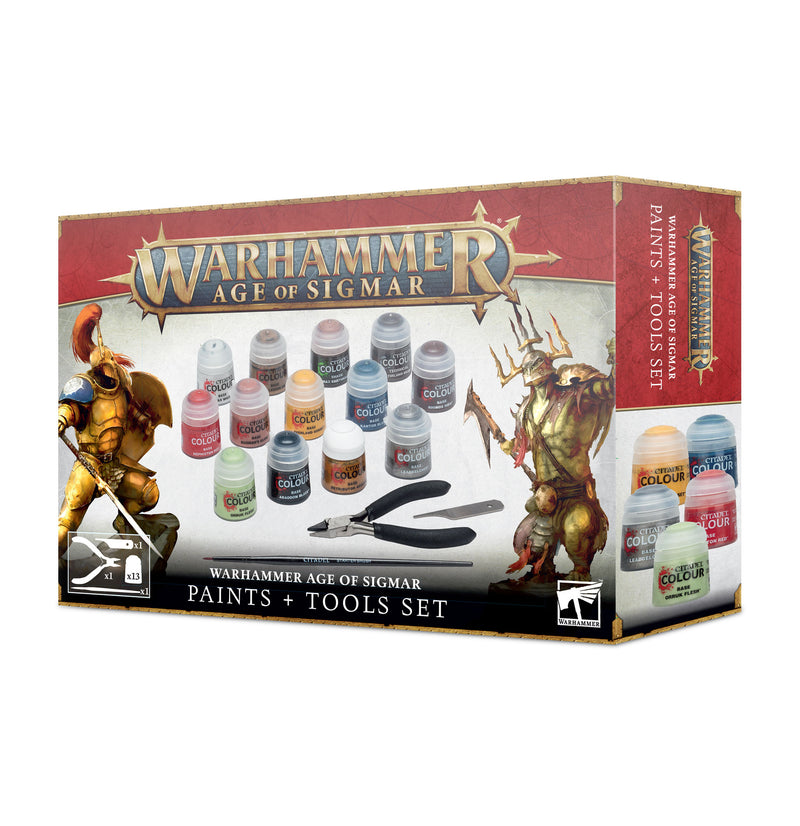 Warhammer: Age of Sigmar - Paints + Tools