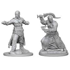 Pathfinder Battles Deep Cuts: Human Male Monk