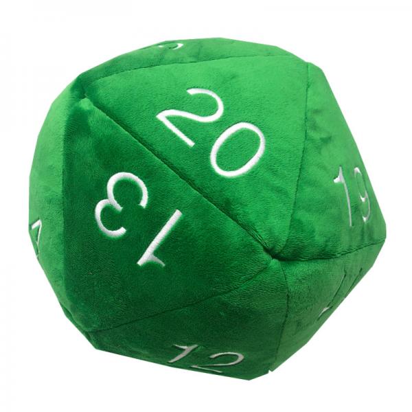 Ultra Pro Dice - Plush Jumbo 10" D20 Green