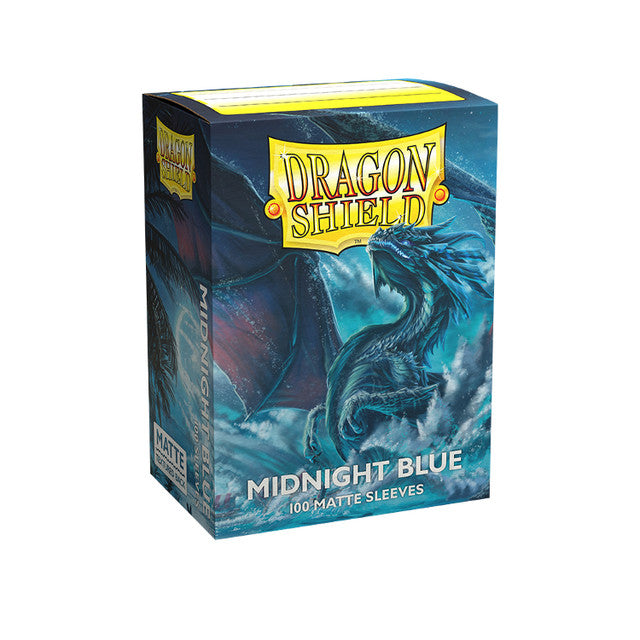 Dragon Shield Box of 100 in Matte Midnight Blue