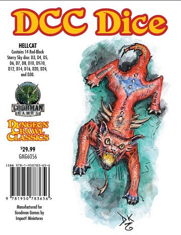 Dungeon Crawl Classics Dice: Hellcat