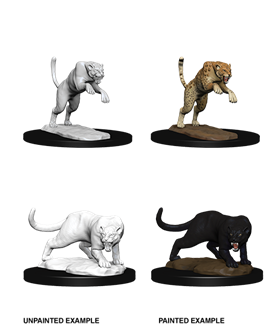 Nolzur's Marvelous Miniatures: Panther & Leopard