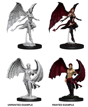 Dungeons & Dragons Nolzur’s Marvelous Miniatures: Succubus & Incubus