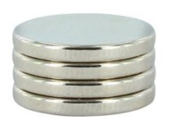 Primal Horizon Magnets - 1/2" x 1/16" Disc Magnets (4)
