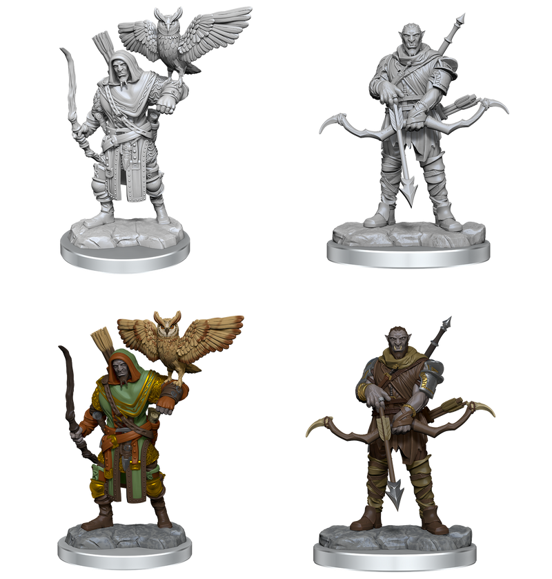 Nolzur's Marvelous Miniatures:  Orc Ranger Male