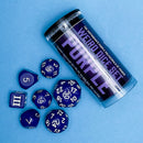 Weird Dice Set: Purple - The Ianthinian's Purple Polyhedrals of Power