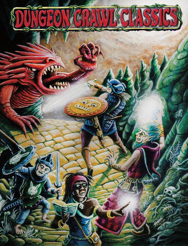 Dungeon Crawl Classics Core Rulebook (Limited Edition Stefan Poag Cover)