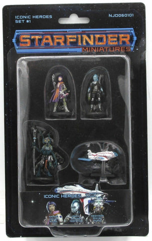 Starfinder Miniatures: Iconic Heroes Set #1