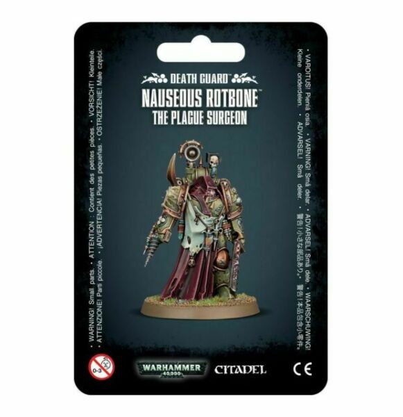 Death Guard Nauseous Rotbone, Plague Surgeon