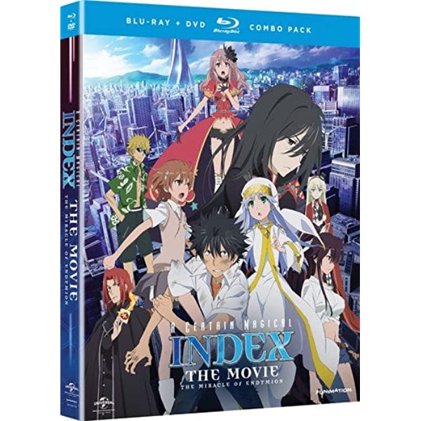 A Certain Magical Index: The Movie - The Miracle of Enymion Blu-Ray+DVD Combo Pack