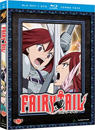 Fairy Tail Vol 08 Blu-Ray+DVD Combo Pack