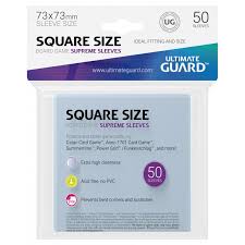 Ultimate Guard Supreme Square Board Game Sleeves (73mmx73mm)