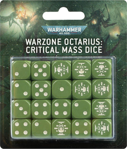 War Zone Octarius: Critical Mass Dice Set