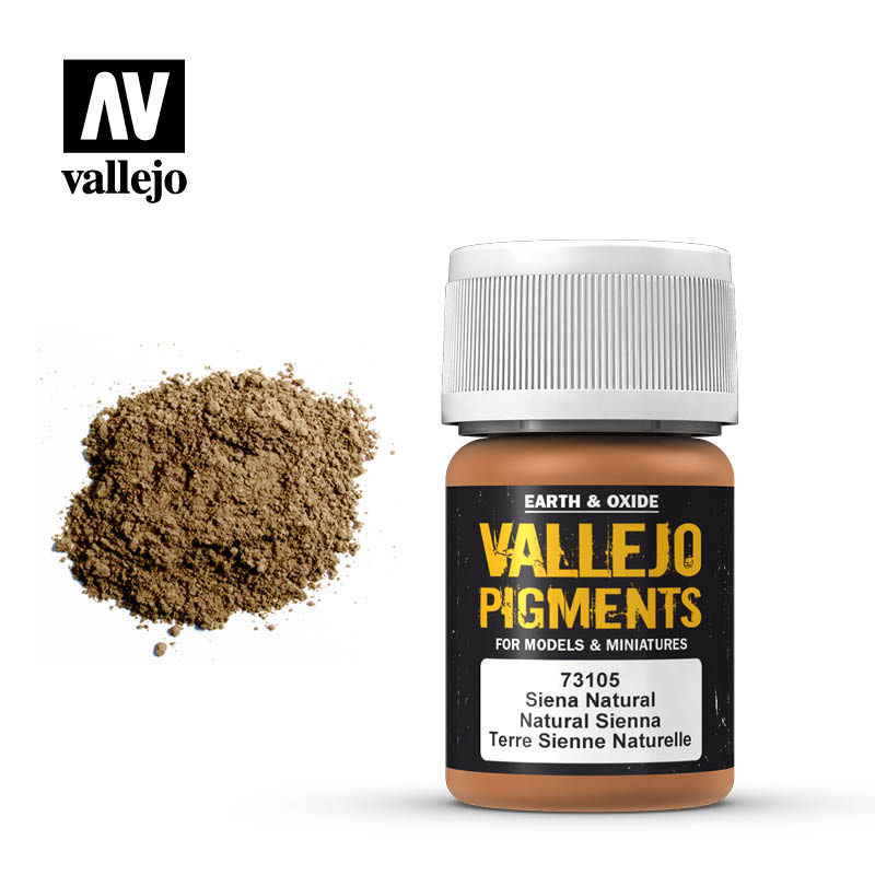 Vallejo Pigments 73105 - Natural Sienna